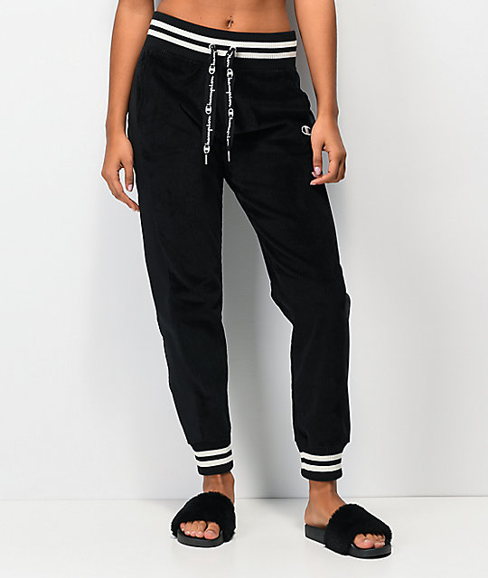 champion stripe sweatpants