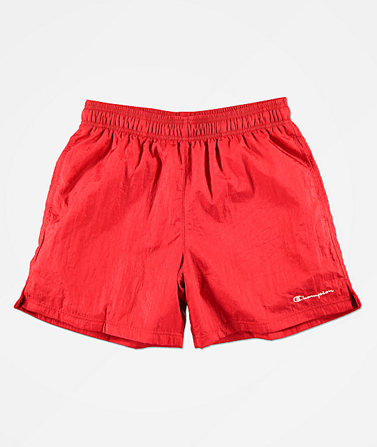 red champion shorts