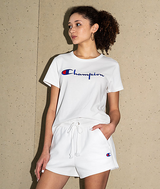 champion t shirt and shorts