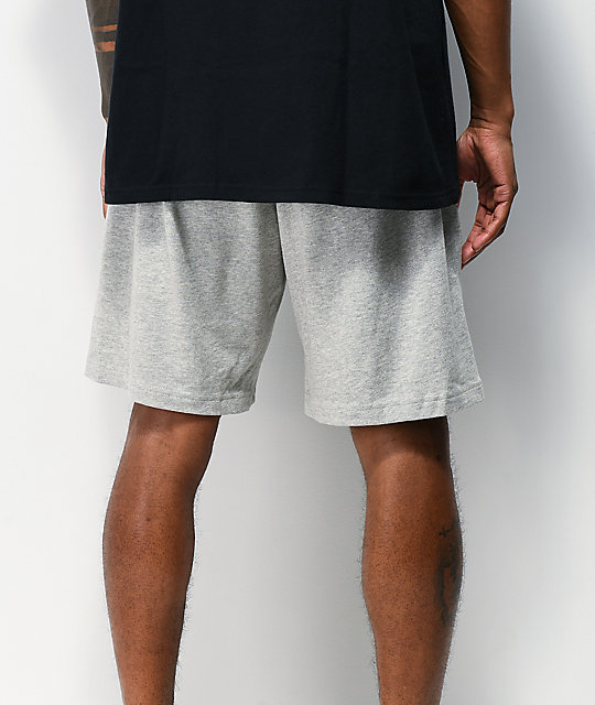 grey sweat shorts champion