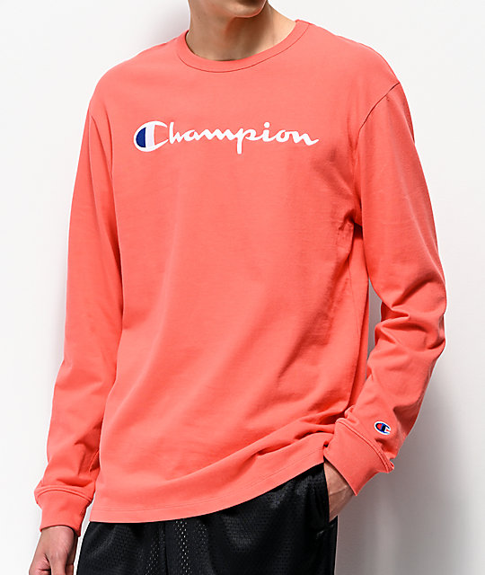 groovy papaya champion hoodie