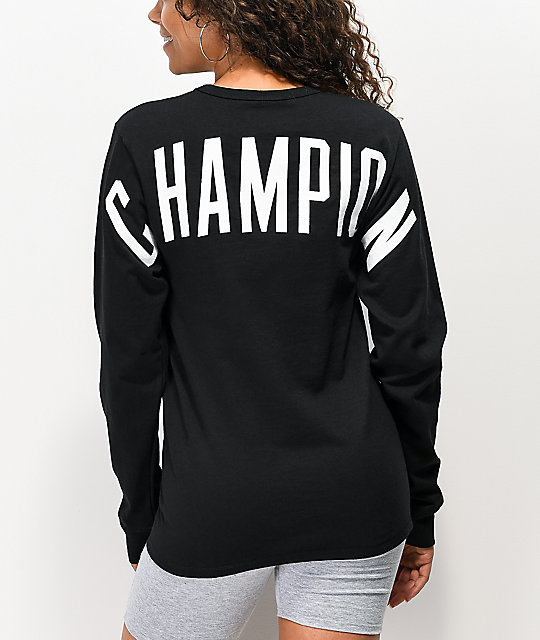champion heritage logo sweatshirt