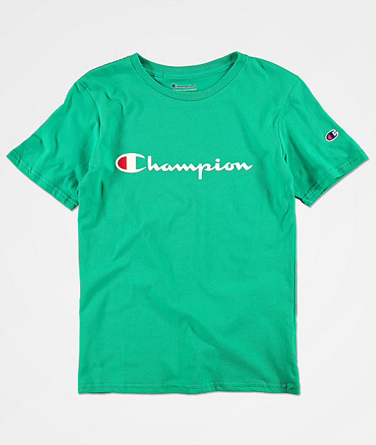 camiseta verde niño