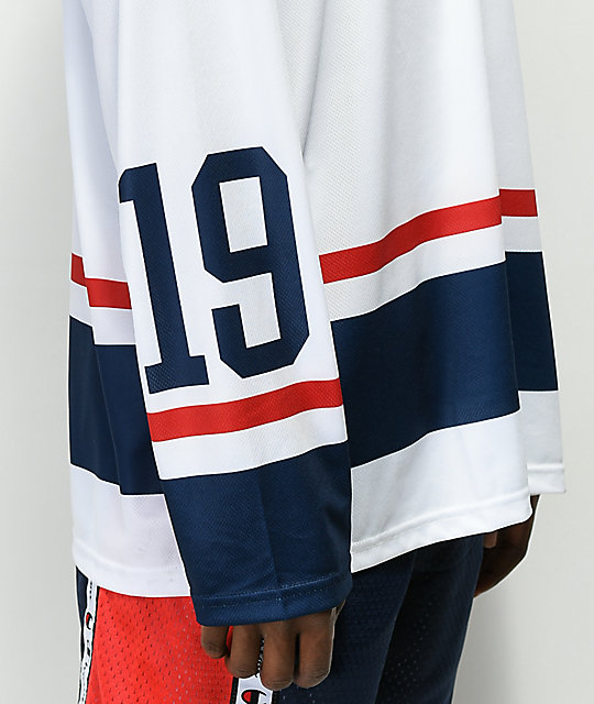 long sleeve hockey jersey