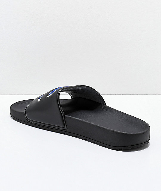 champion sandals black