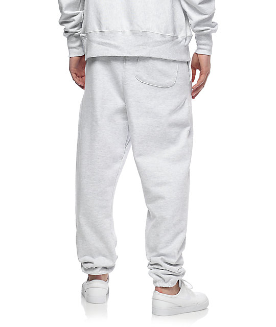 champion sweatpants womens silver