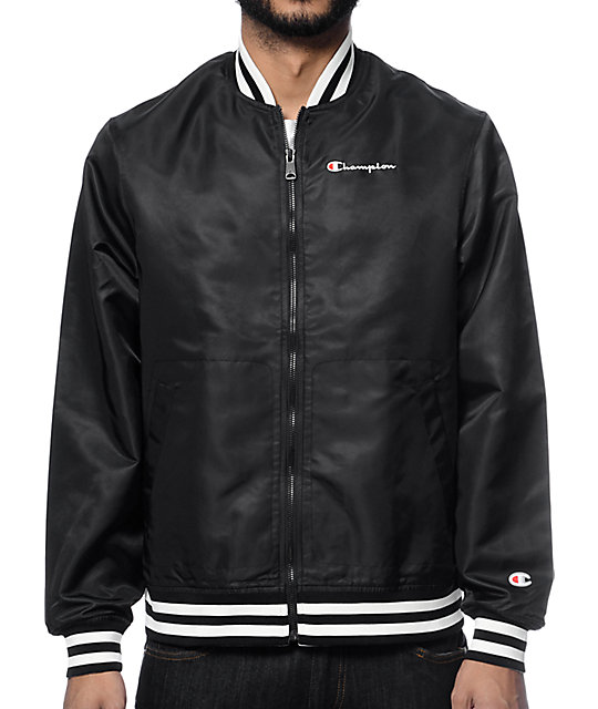 champion lifestyle satin jacket