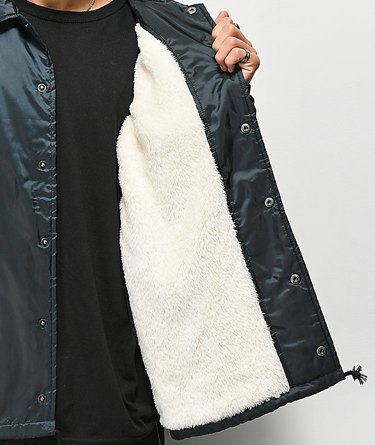 champion jacket with fur inside