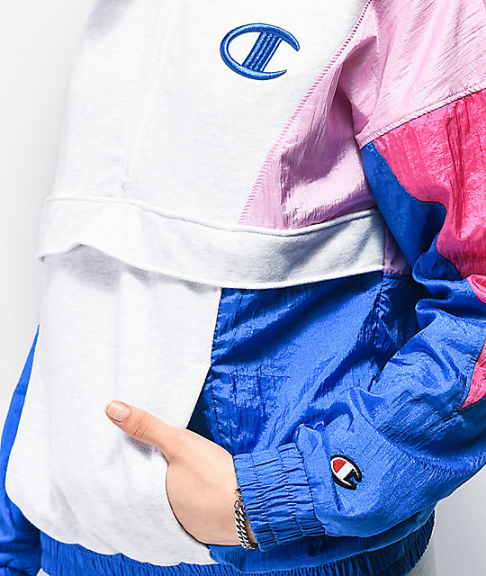 women's champion windbreaker jacket