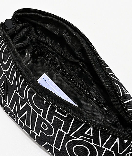 champion attribute 2.0 white fanny pack
