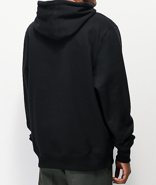 black champion zip up hoodie