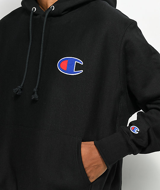 champion sudadera negra