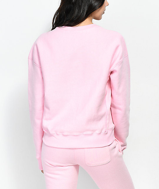 candy pink sweatshirt