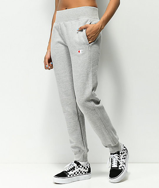 champion sweatpants womens orange