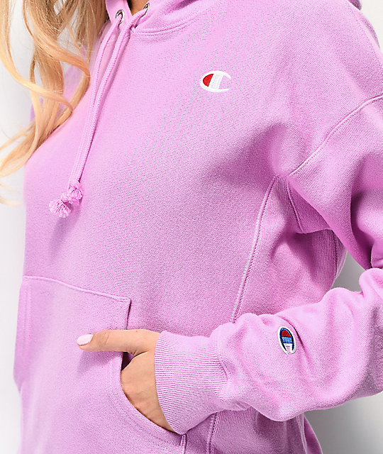 champion magenta hoodie