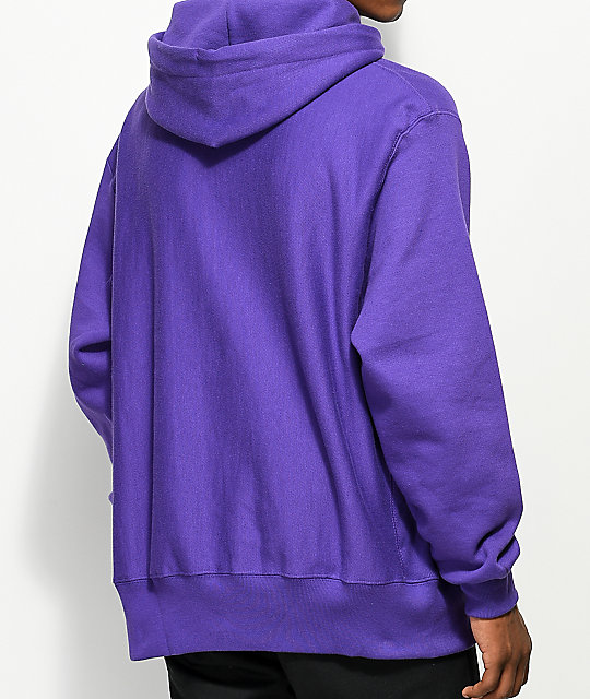 Champion Reverse Weave Purple Hoodie | Zumiez.ca