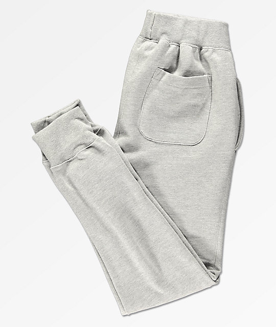 champion reverse weave taped logo sweatpants