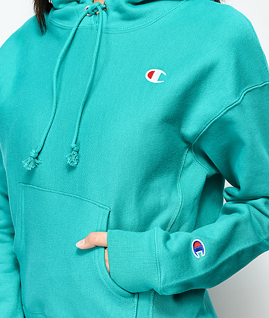 sudadera verde champion