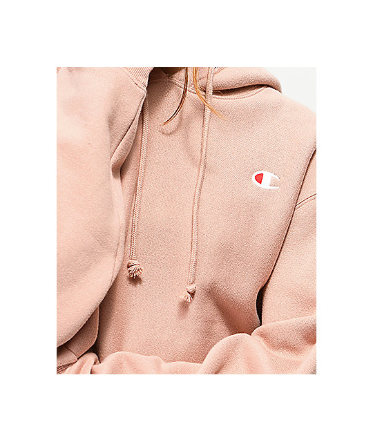 sudadera champion beige