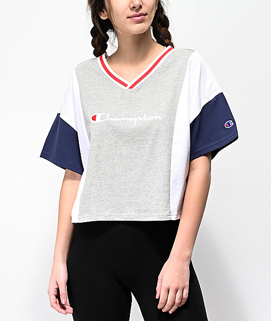 champion sweater crop top 65