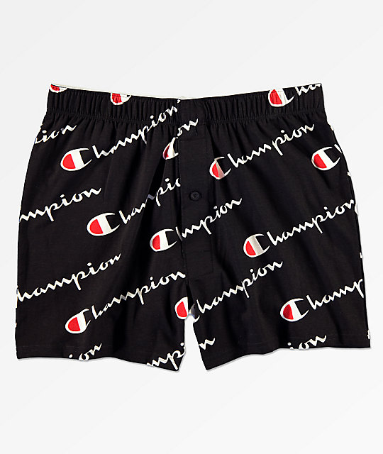 champion knit boxers