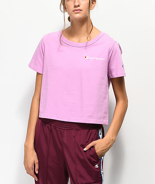 pink champion tee