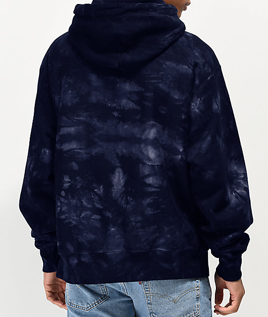 champion scrunch dye hoodie