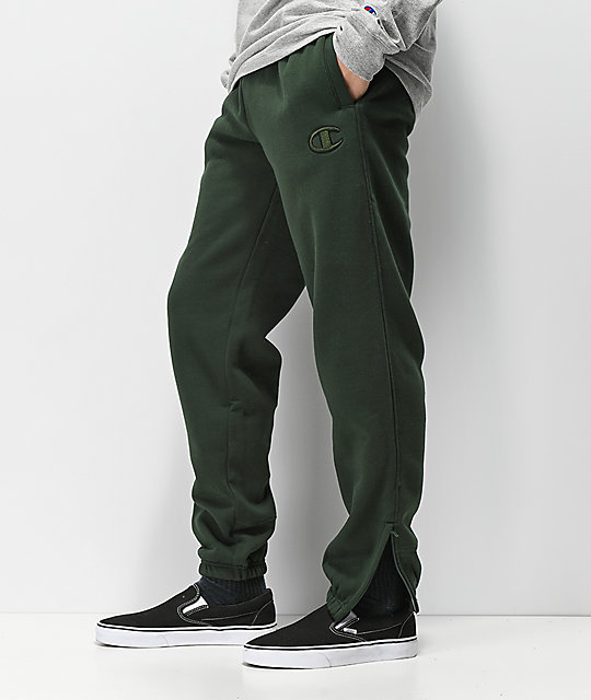 sweatpants green