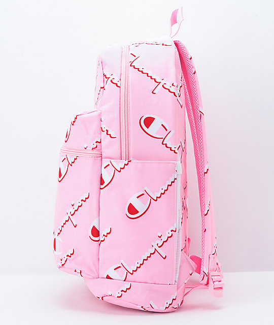 Champion Supercize Allover Repeat Pink Backpack Zumiez