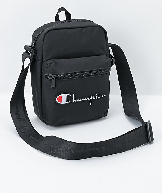 Champion Supercize Black Crossbody Bag | Zumiez