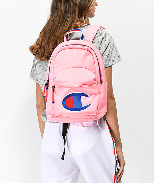 champion supercize pink backpack