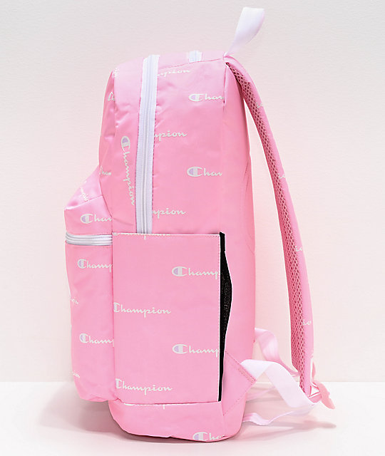 champion supercize pink backpack