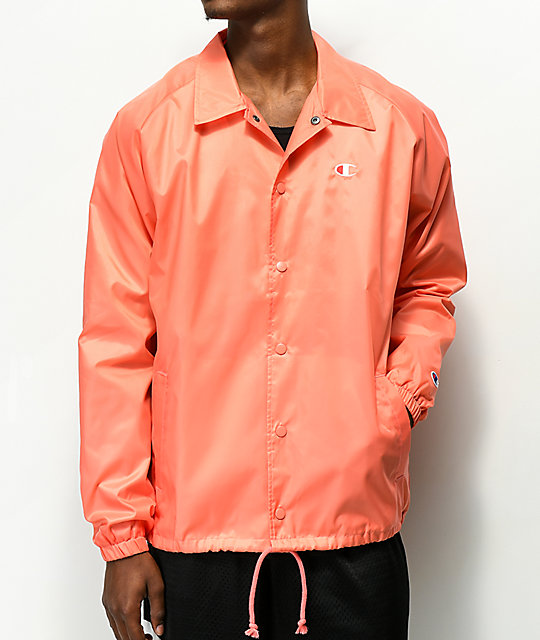 champion orange jacket