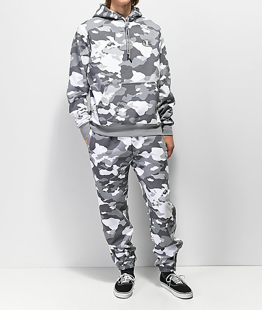 black and white camo sweatpants