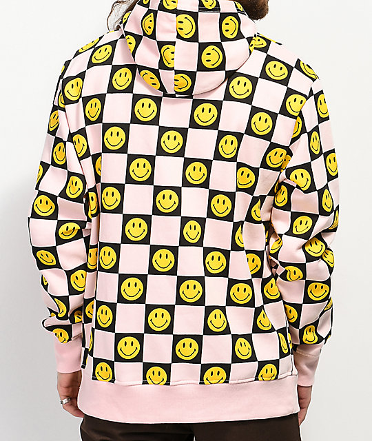 x smiley face hoodie