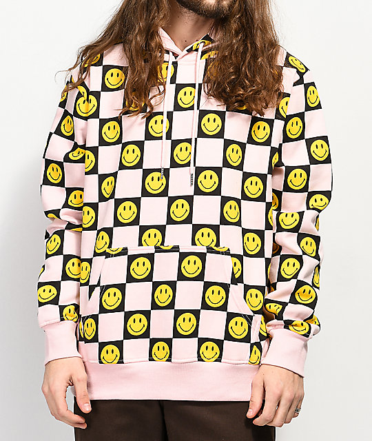 x smiley face hoodie