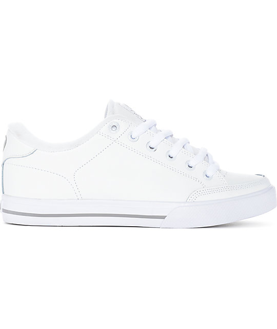 Circa Lopez 50 White & Grey Skate Shoes | Zumiez