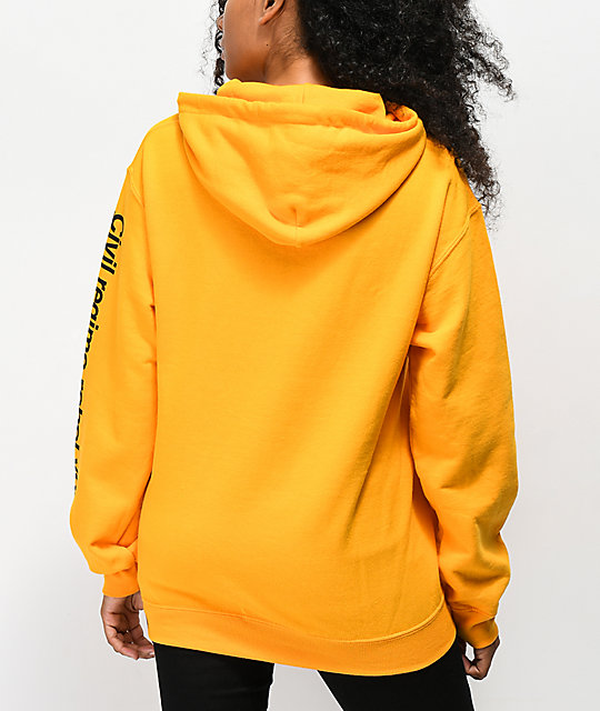 i think i love you yellow hoodie