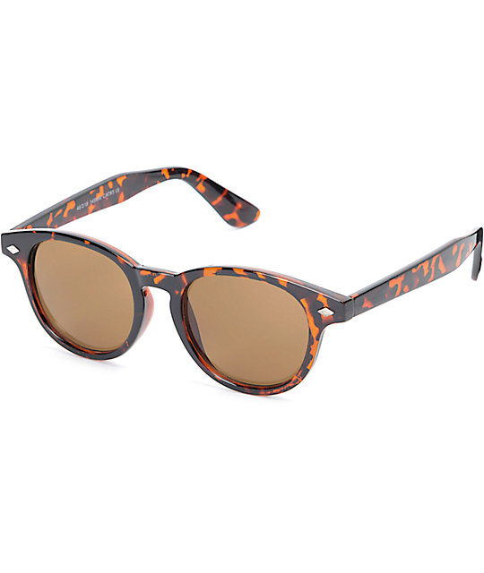 Classic Rounded Tort Sunglasses | Zumiez
