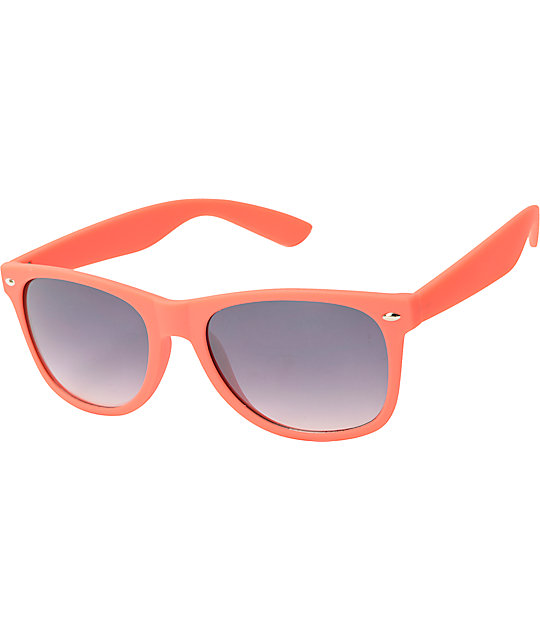 cheap coral sunglasses