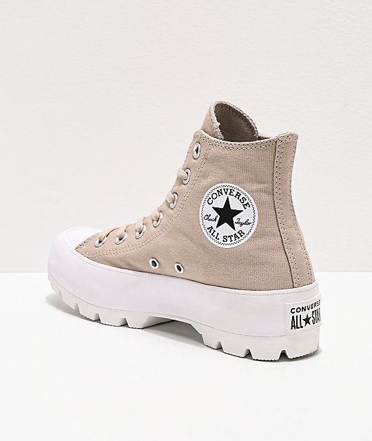 converse ctas hi beige converse ctas hi beige