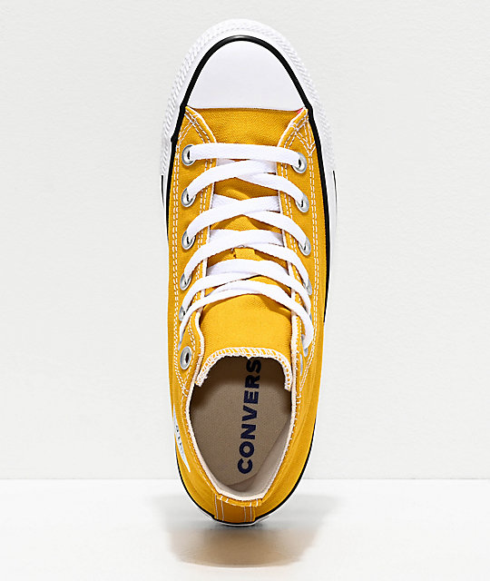 converse high dorados