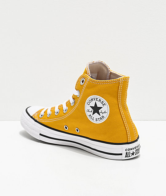 converse high dorados