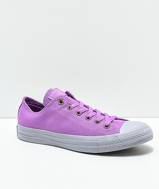 grey purple converse