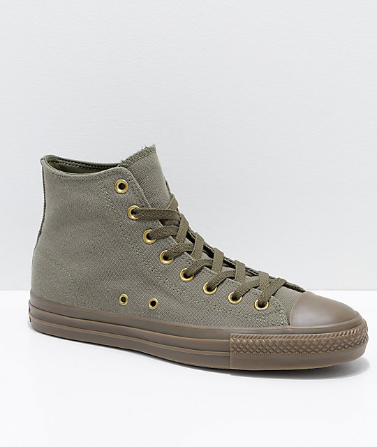 converse suela marron