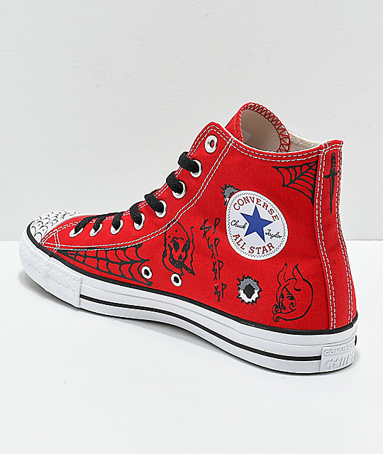 Converse Rojas Con Caña | Store www.jardimartimoniz.pt