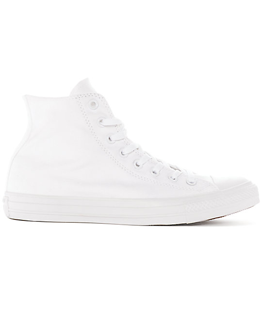 Converse Chuck Taylor All Star All White Shoes | Zumiez