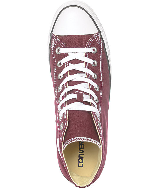 Converse Chuck Taylor All Star Burgundy Shoes | Zumiez