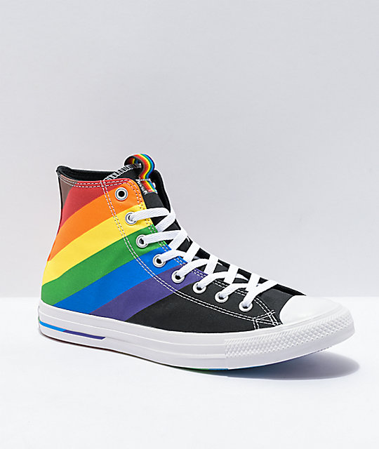 gay pride converse high tops