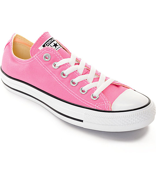 Converse Chuck Taylor All Star Low Pink Shoes | Zumiez